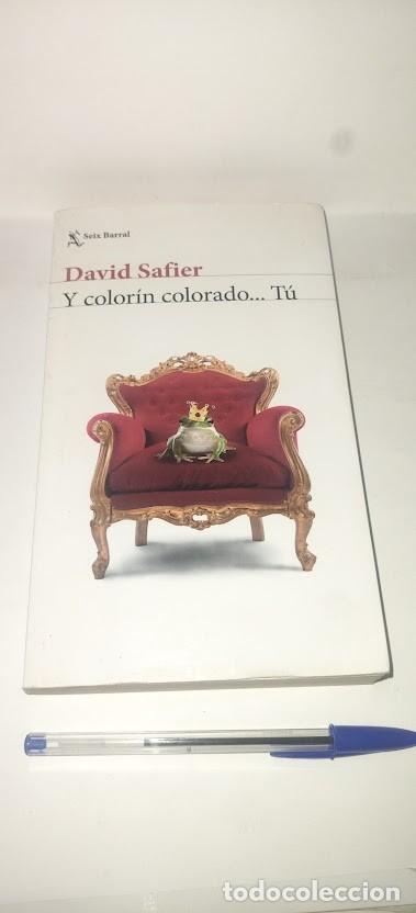 Libri di seconda mano: David Safier - Y color&iacute;n colorado... T&uacute; - Seix Barral 2017 - ISBN 9788432232961