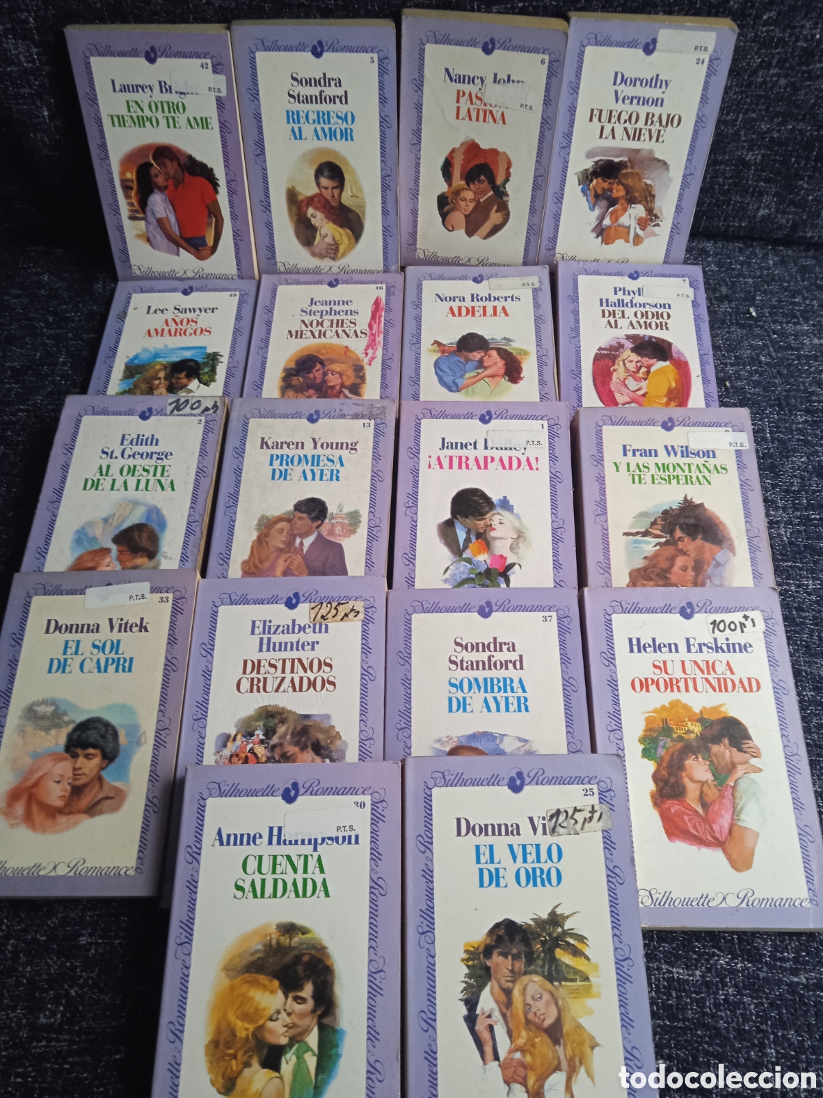 Second hand books: SILHOUETT ROMANCE - LOTE 18 NOVELAS ROMANTICAS -Edita : HARLEQUIN A&Ntilde;OS 80
