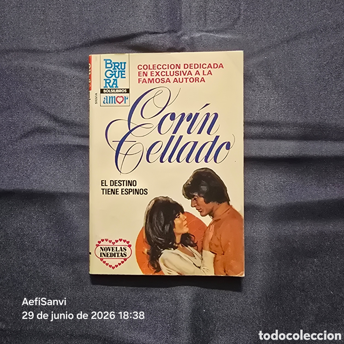 Libros de segunda mano: SILVIA 483: EL DESTINO TIENE ESPINOS (COR&Iacute;N TELLADO) (BRUGUERA)
