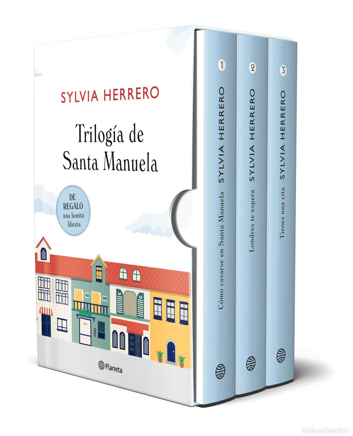 Livros em segunda m&atilde;o: Estuche Santa Manuela (C&oacute;mo casarse en Santa Manuela + Londres te espera + Tienes una cita)