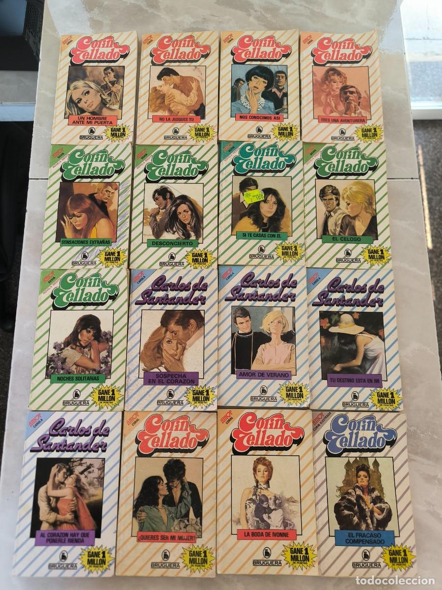 Libros de segunda mano: LOTE 16 NOVELAS - COR&Iacute;N TELLADO - CARLOS SANTANDER - DIFERENTES N&Uacute;MEROS -VEA FOTOS