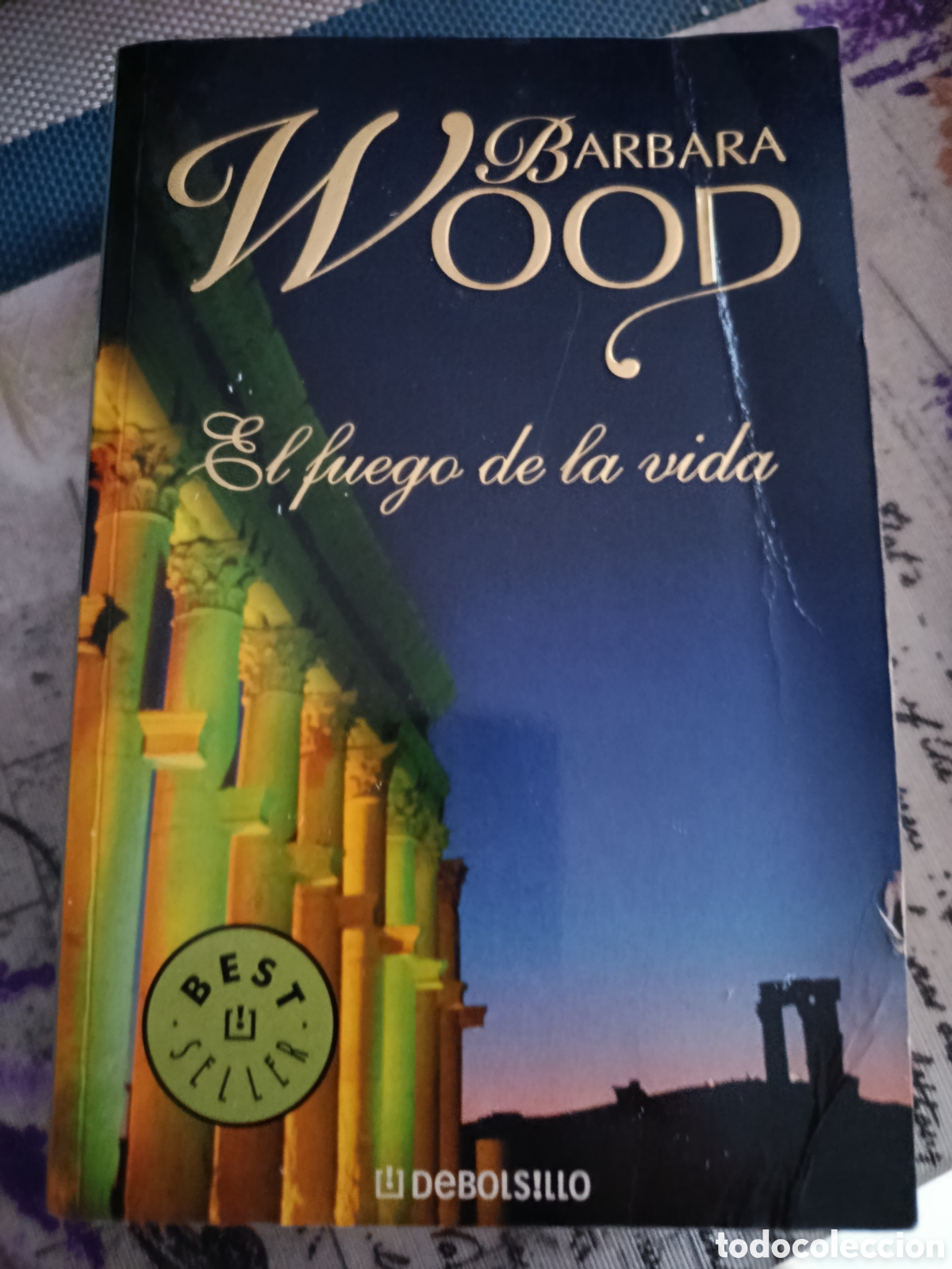 Libros de segunda mano: Libro:El fuego de la vida