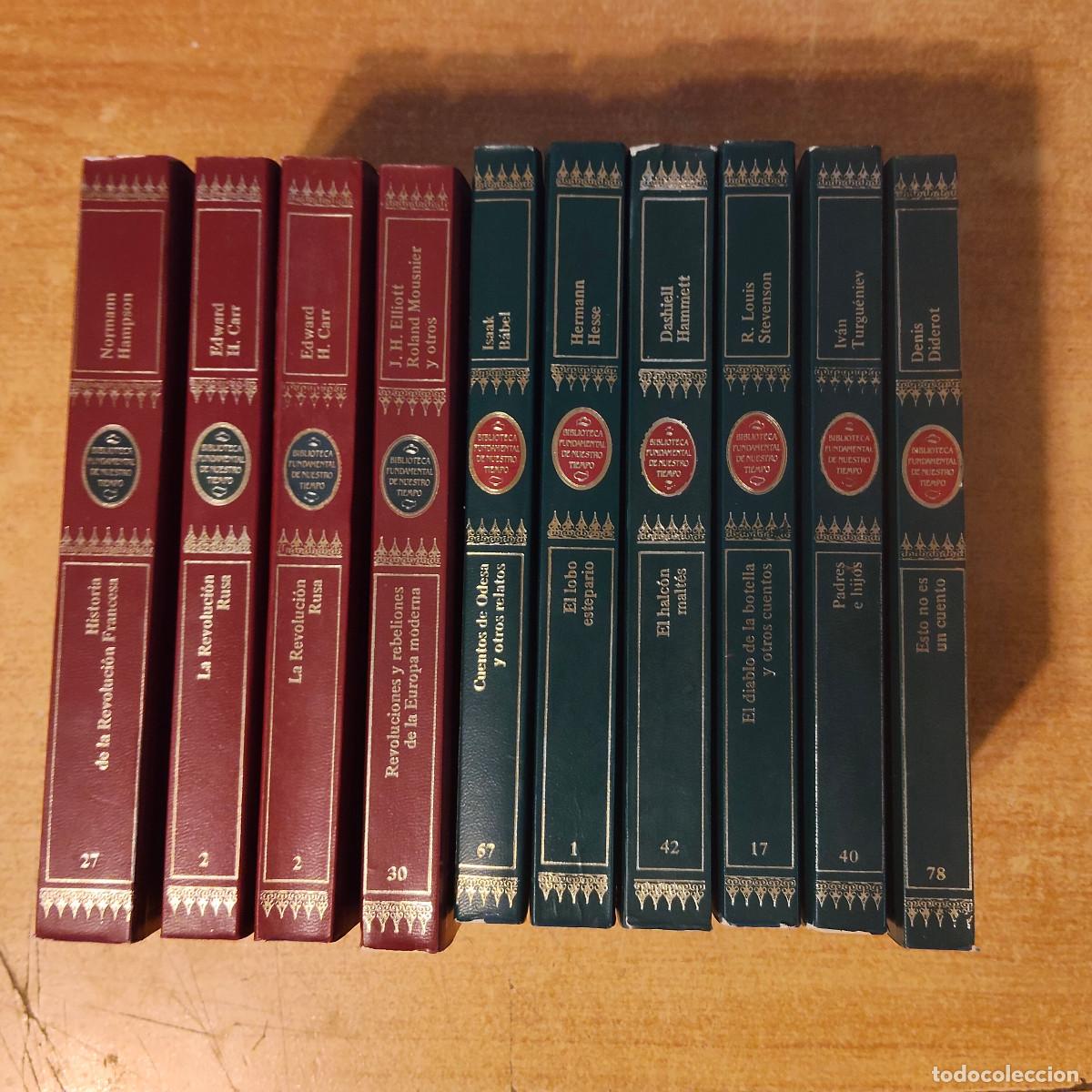 Libros de segunda mano: La Revoluci&oacute;n Rusa - Edward H Carr 1984 Biblioteca Fundamental de Nuestro Tiempo N&deg; 2 + 10 libros
