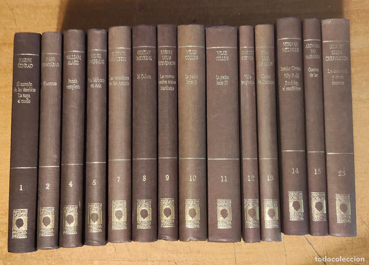 Libros de segunda mano: La cruz azul y otros cuentos - 14 libros - jose luis Borges