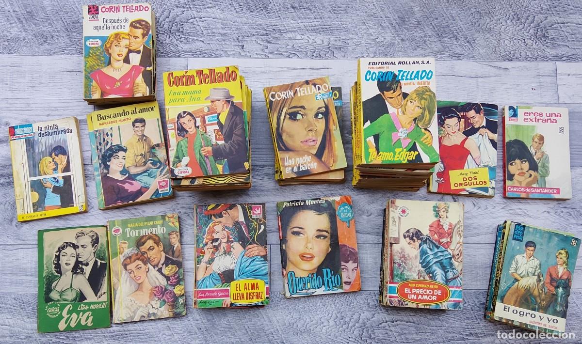 Libros de segunda mano: Cor&iacute;n Tellado. Lote de novelas.