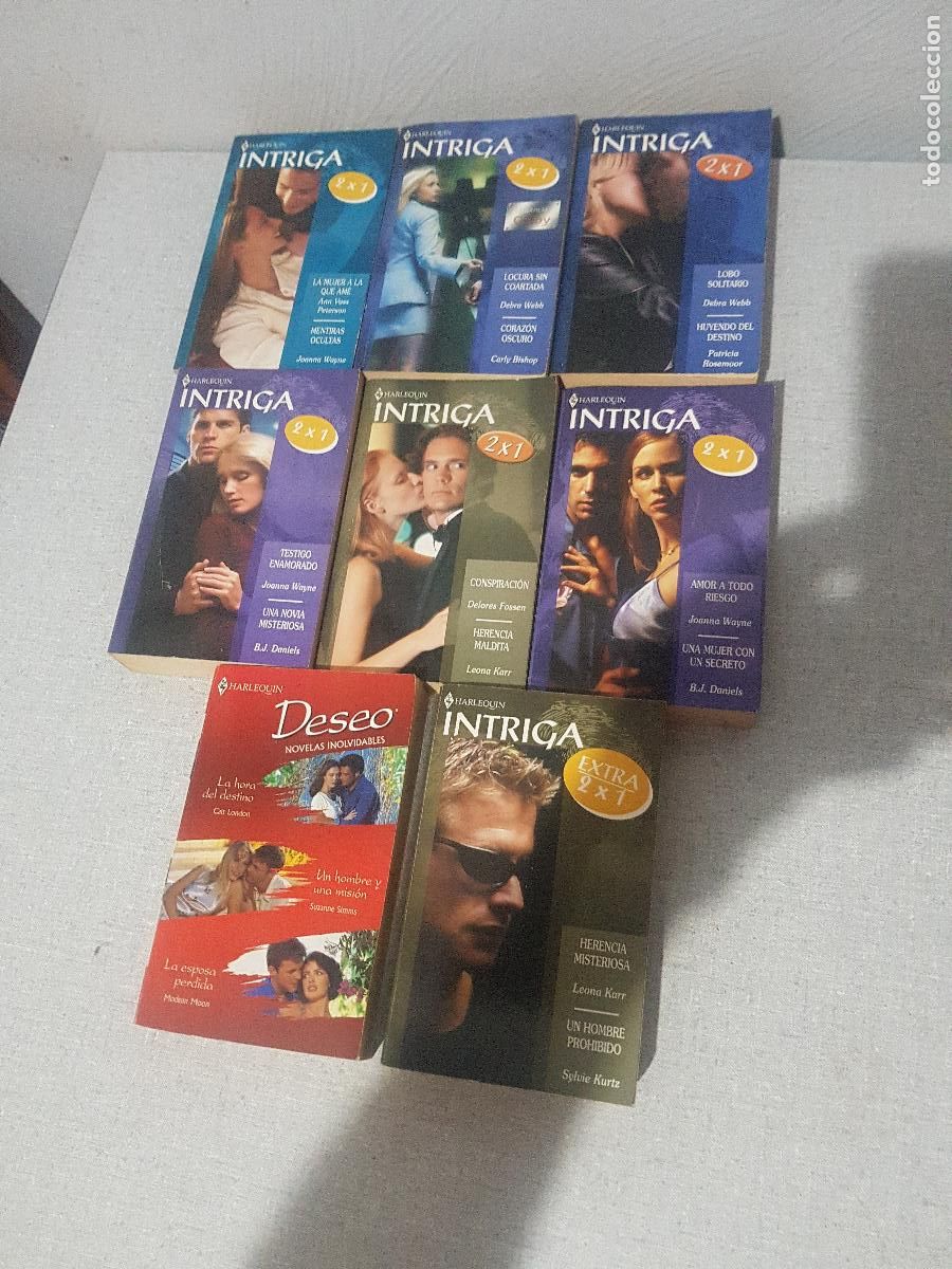 Libros de segunda mano: HARLEQUIN 2X1 COLECCION ROMANTICA