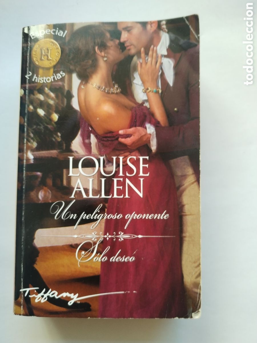 Libros de segunda mano: UN PIGROSO OPONENTE/SOLO DESEO/LOUISE ALLEN