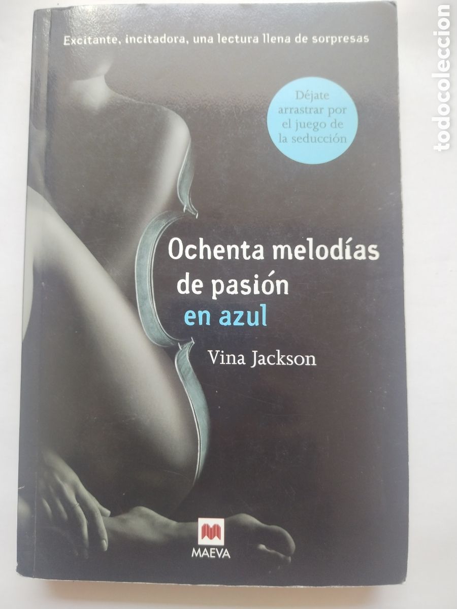 Libros de segunda mano: OCHENTA MELOD&Iacute;AS DE PASION EN AZUL/VINA JACKSON