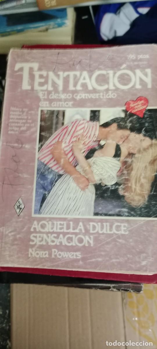 Libros de segunda mano: Tentaci&oacute;n el deseo convertido en amor. Aquella dulce sensaci&oacute;n. Nora powers LIBRO GG-829