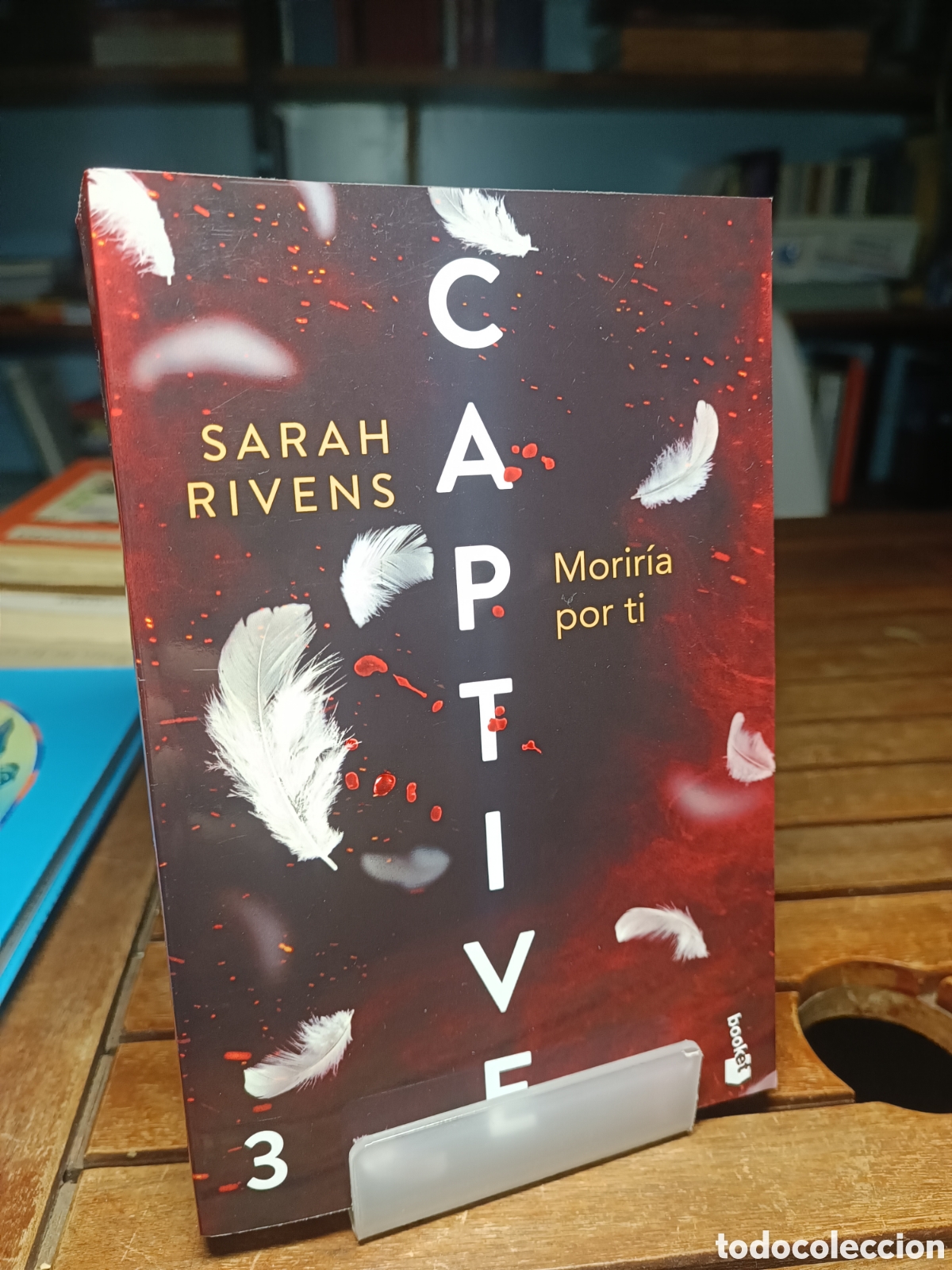 Libros de segunda mano: Captive 3 booket Sarah rivens morir&iacute;a por ti