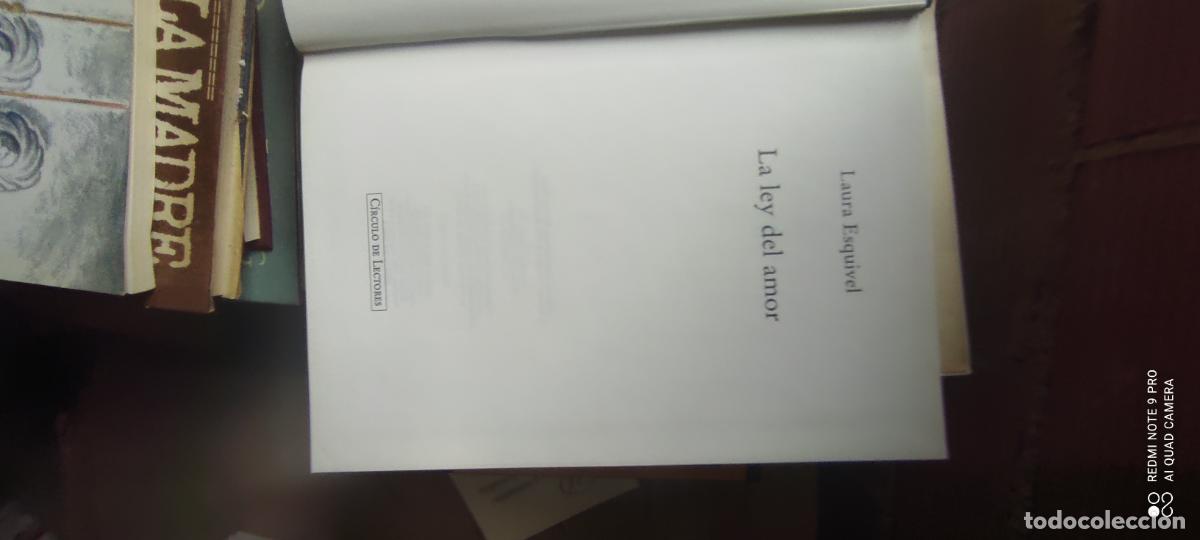 Libros de segunda mano: Esquivel. La ley del amor