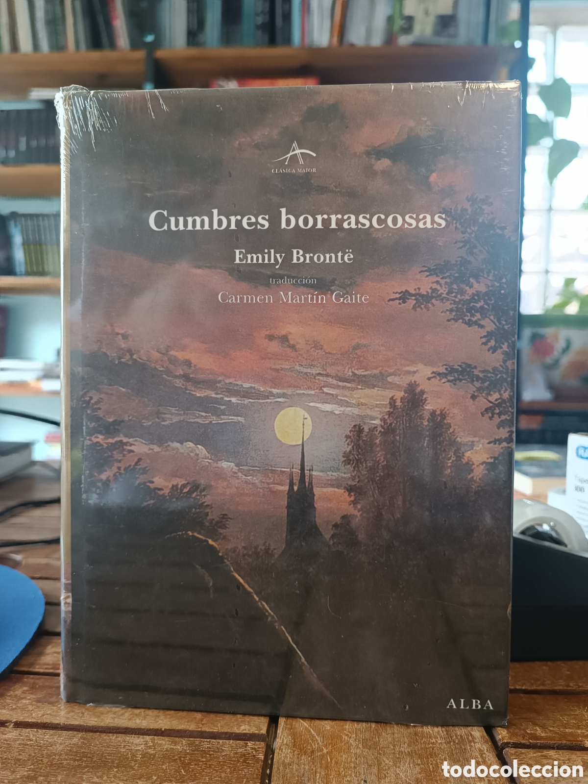 Libros de segunda mano: EMILY BRONTE CUMBRES BORRASCOSAS CARMEN MARTIN GAITE ALBA 2008 SERIE MAIOR XIII PRECINTADO