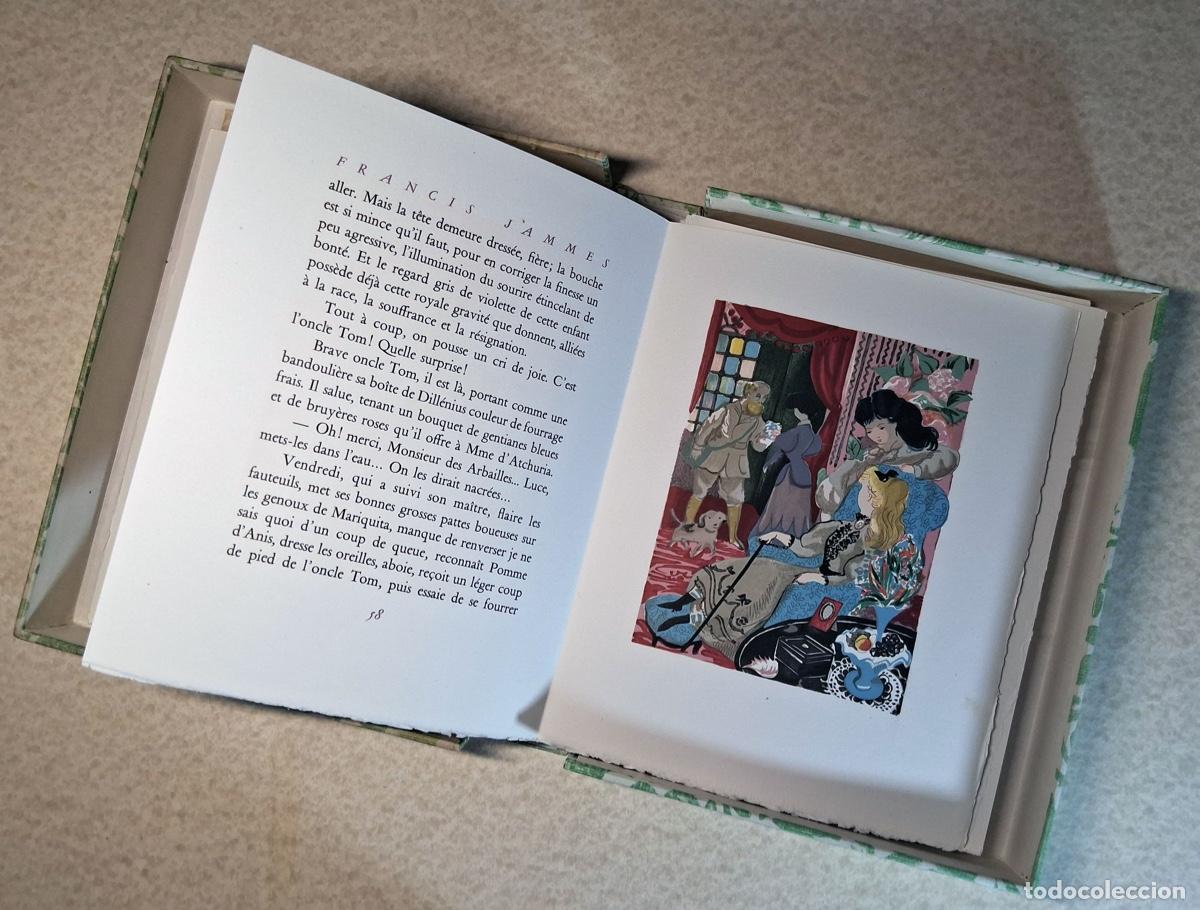 Libros de segunda mano: Francis Jammes - Pomme d'Anis (1946) - Ilustrado por Emilio Grau Sala - Xilograf&iacute;as color