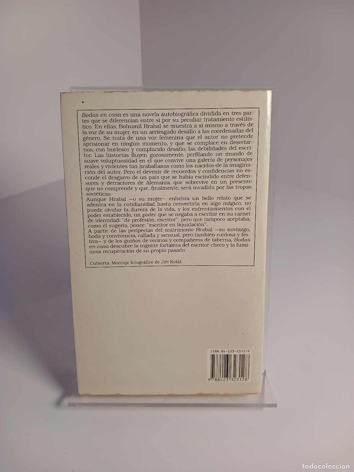Libros de segunda mano: Bodas en casa - Bohumil Hrabal - Foto 3