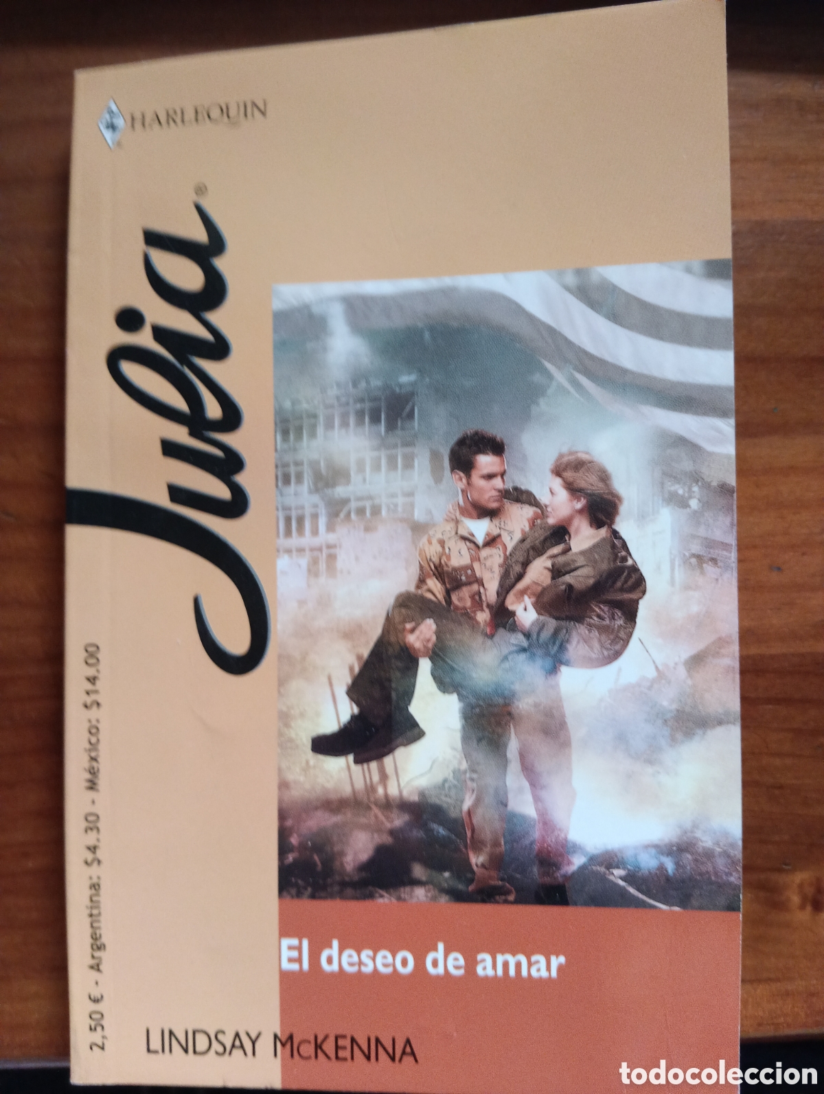Libros de segunda mano: El deseo de amar, Lindsay Mckenna. Editado por Harlequ&iacute;n