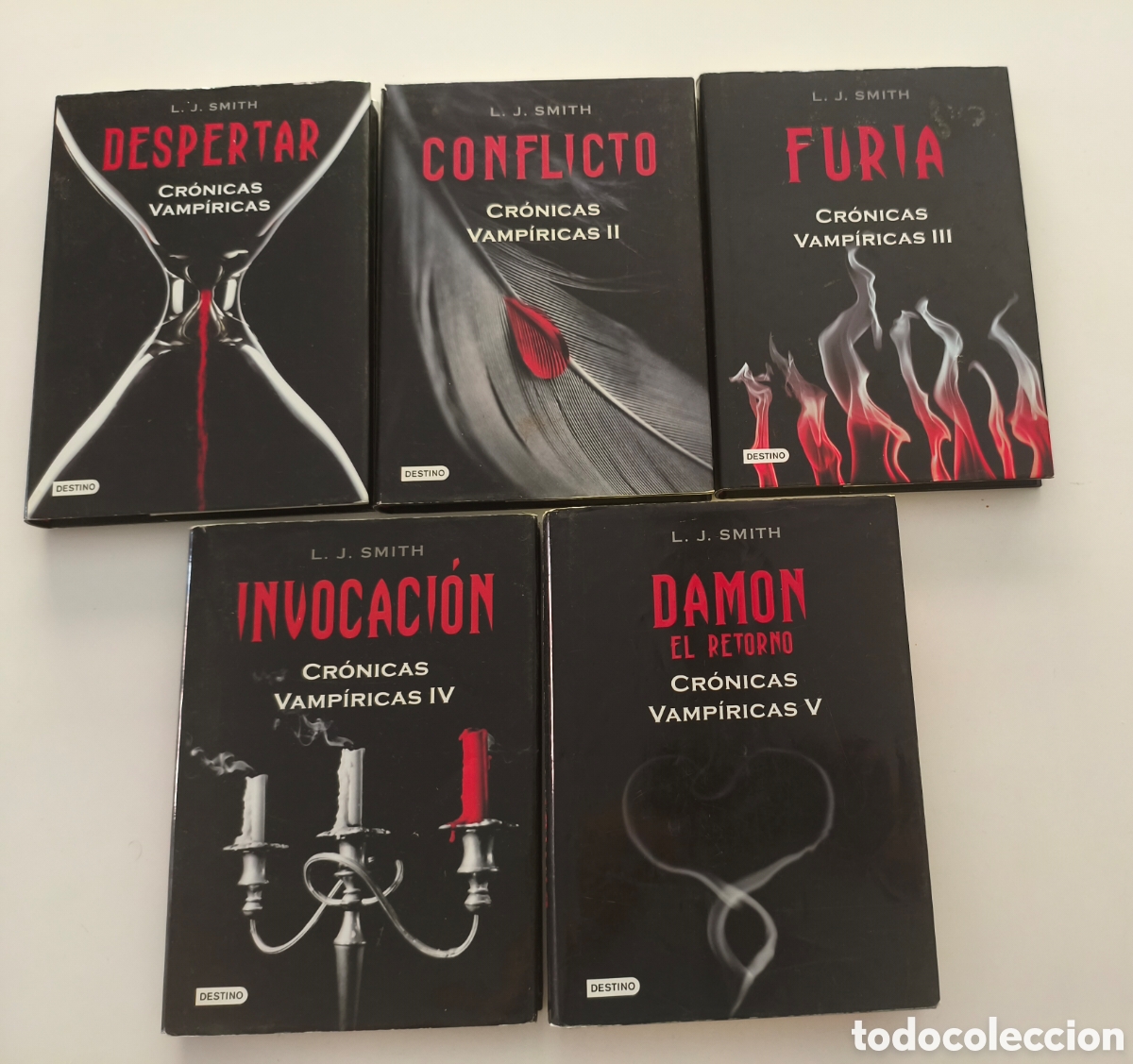 Libros de segunda mano: 025 - Cr&oacute;nicas vamp&iacute;ricas I - V de L.J. Smith