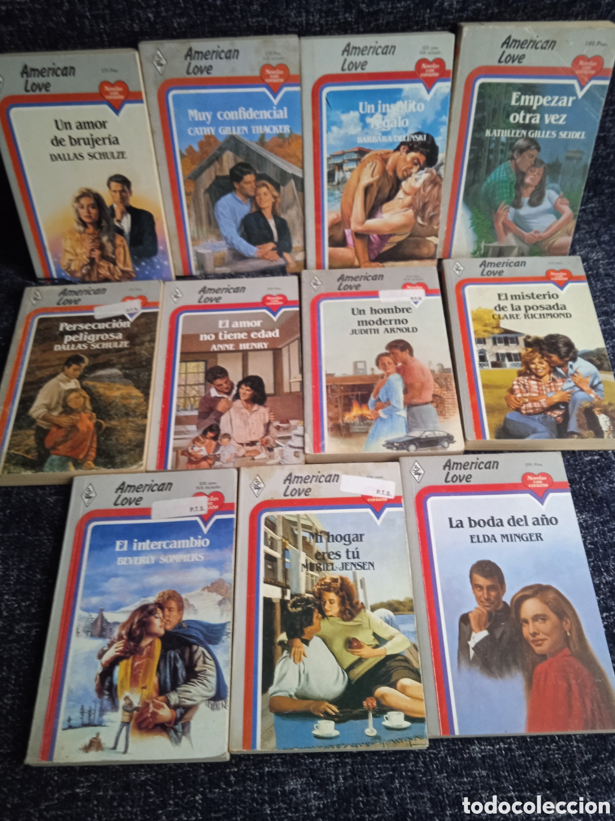 Libros de segunda mano: HARLEQUIN AMERICAN LOVE - LOTE 11 NOVELAS ROMANTICAS -Edita : HARLEQUIN A&Ntilde;OS 80