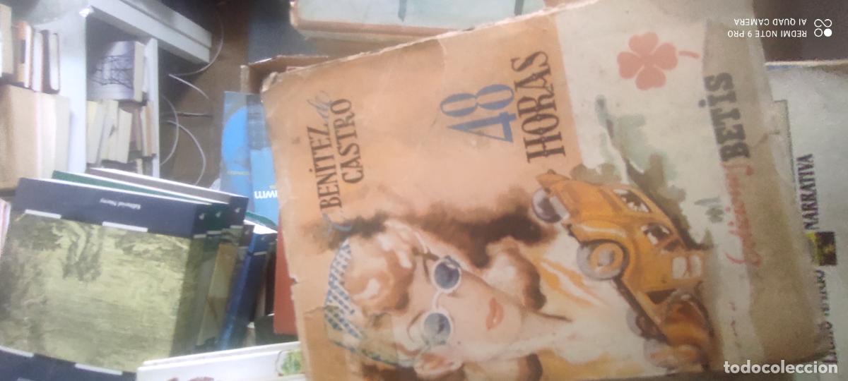 Libros de segunda mano: C. BENITEZ DE CASTRO: 48 HORAS (BETIS, 1942, BIBLIOTECA ROC&Iacute;O, SERIE TR&Eacute;BOL N&ordm; IV