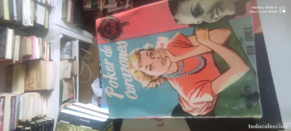 Libros de segunda mano: BIBLIOTECA DE CHICAS. N&ordm; 2. POKER DE CORAZONES. ROB JOYCE. CID,1956