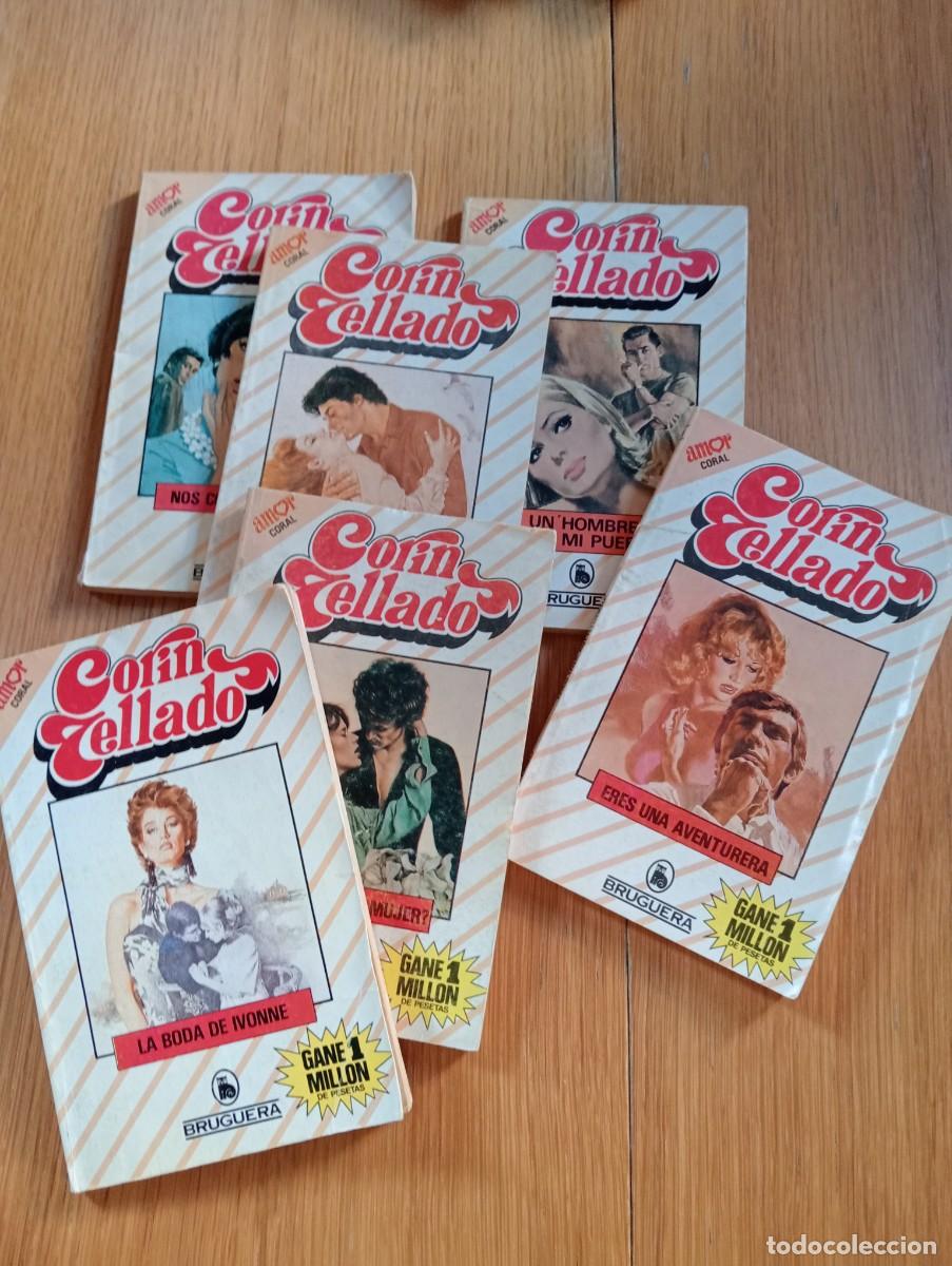 Libros de segunda mano: LOTE CON 6 NOVELAS DE COR&Iacute;N TELLADO. SELECCI&Oacute;N CORAL. R&Uacute;STICA. BRUGUERA. 1985.