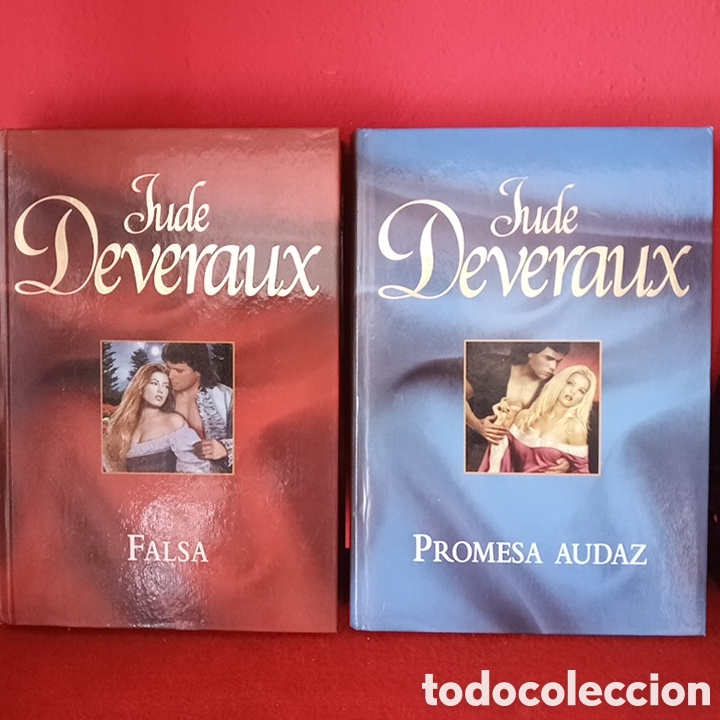 Libros de segunda mano: JUDE DEVERAUX.FALSA Y PROMESA AUDAZ.2 LIBROS