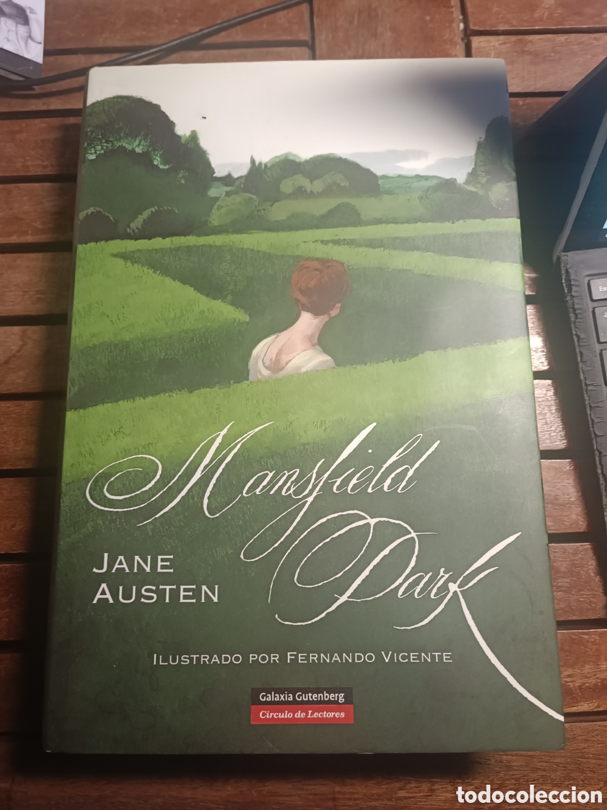 Libros de segunda mano: MANSFIELD PARK JANE AUSTEN ILUSTRADO POR FERNANDO VICENTE galaxia gutenberg c&iacute;rculo de lectores