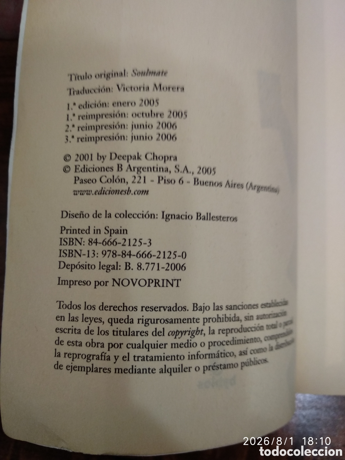 Libros de segunda mano: Almas gemelas (Deepak Chopra) - Foto 9