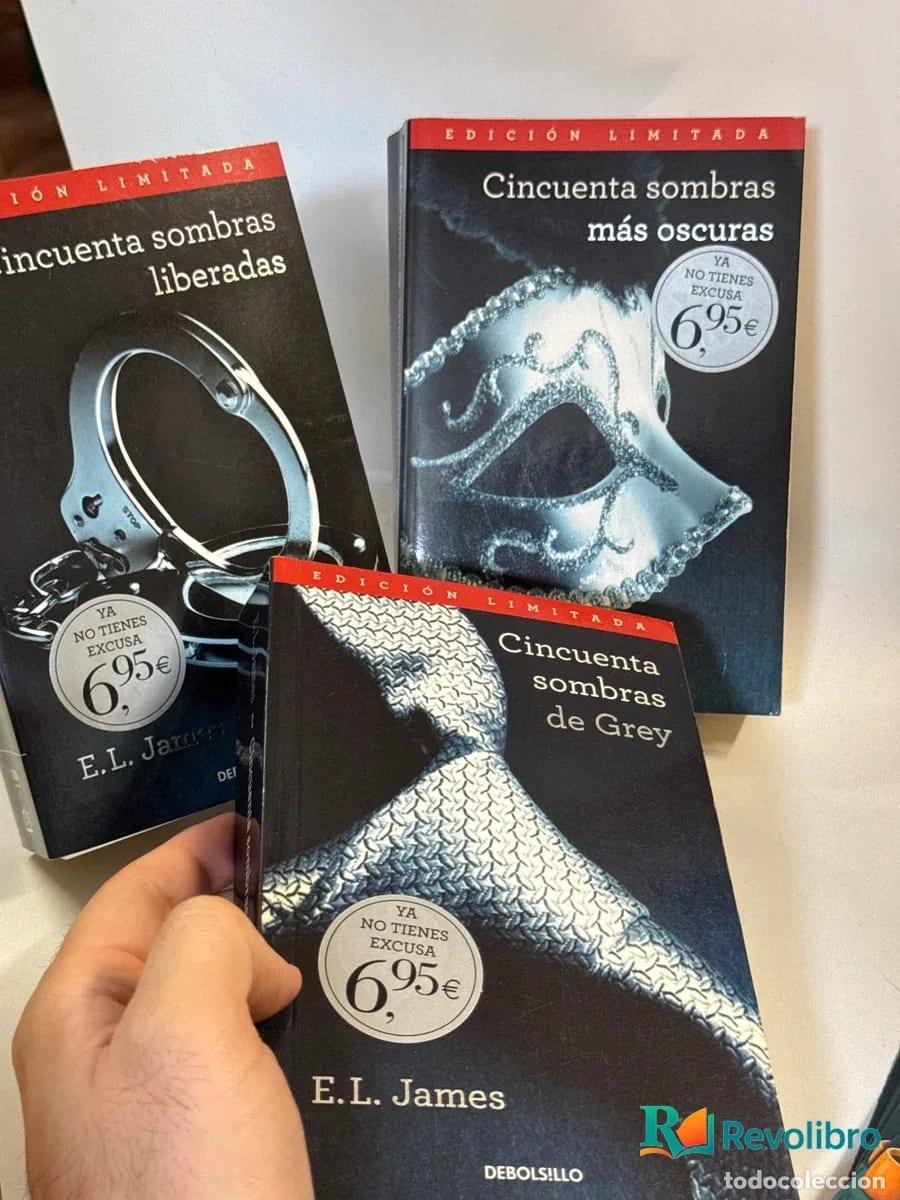 Gebrauchte B&uuml;cher: Lote Cincuenta sombras 3 libros - E.L. James