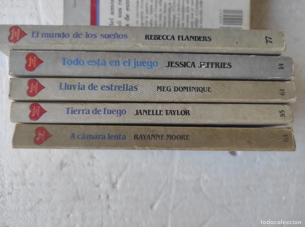 Libros de segunda mano: lote 5 libros novela rom&aacute;ntica colecci&oacute;n novelas con coraz&oacute;n , los de la foto