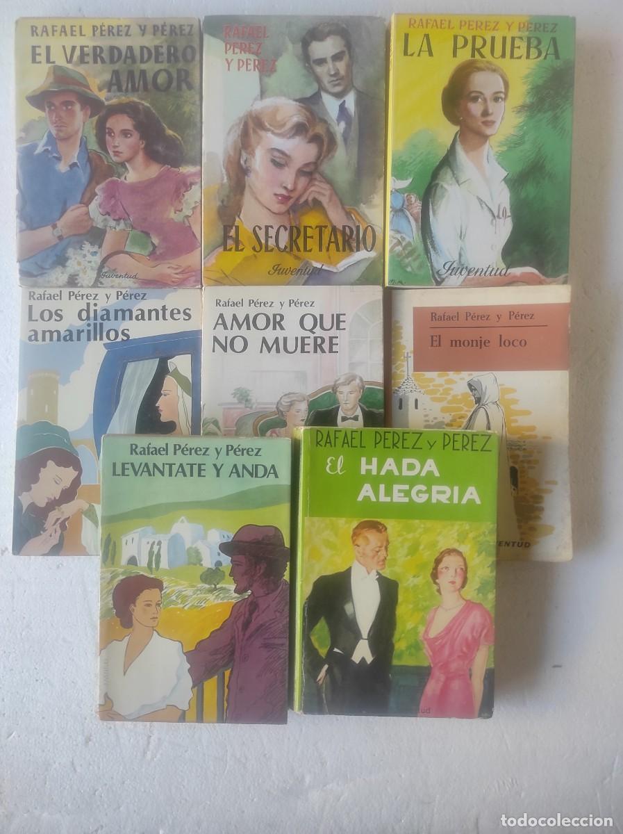 Gebrauchte B&uuml;cher: lote 8 libros RAFAEL PEREZ Y PEREZ, Juventud, los de la foto BUEN ESTADO oferta solo hoy