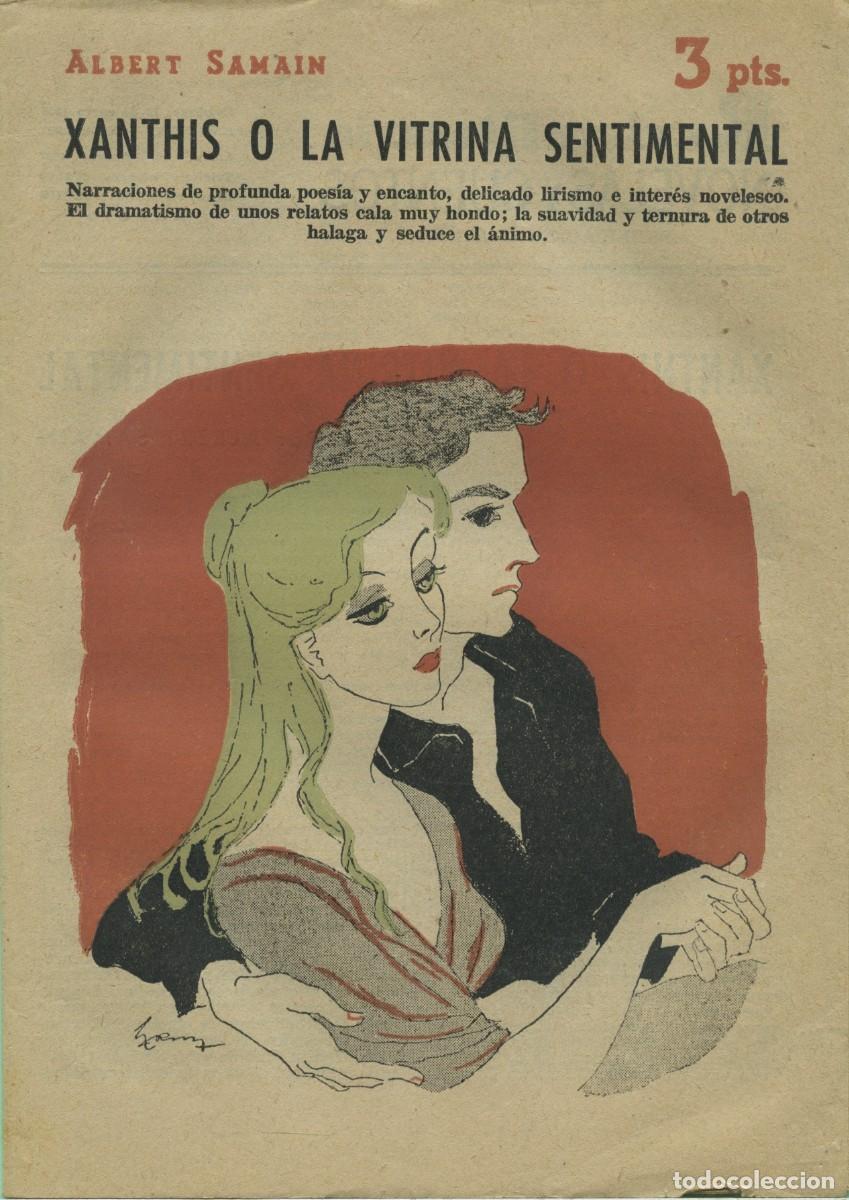 Libros de segunda mano: Revisa literaria novelas y cuentos . Albert Samain. XANTIS O LA VITRINA SENTIMENTAL.A&ntilde;o XXX. 1958. P