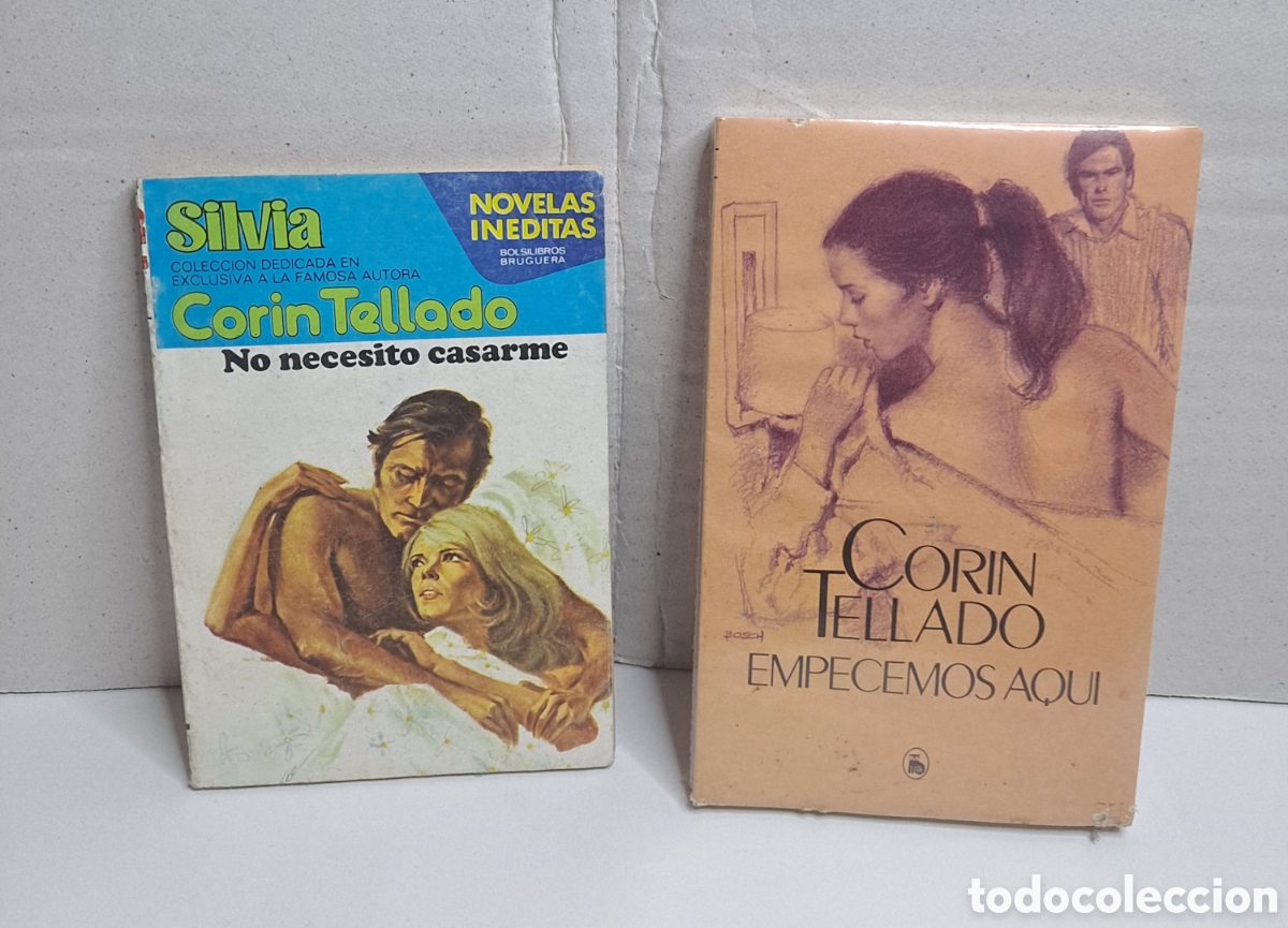 Libros de segunda mano: LOTE 3 BOLSILIBROS CORIN TELLADO. NUEVOS. SIN LEER. BRUGUERA. 447. 544. 550. SILVIA. ROM&Aacute;NTICA.
