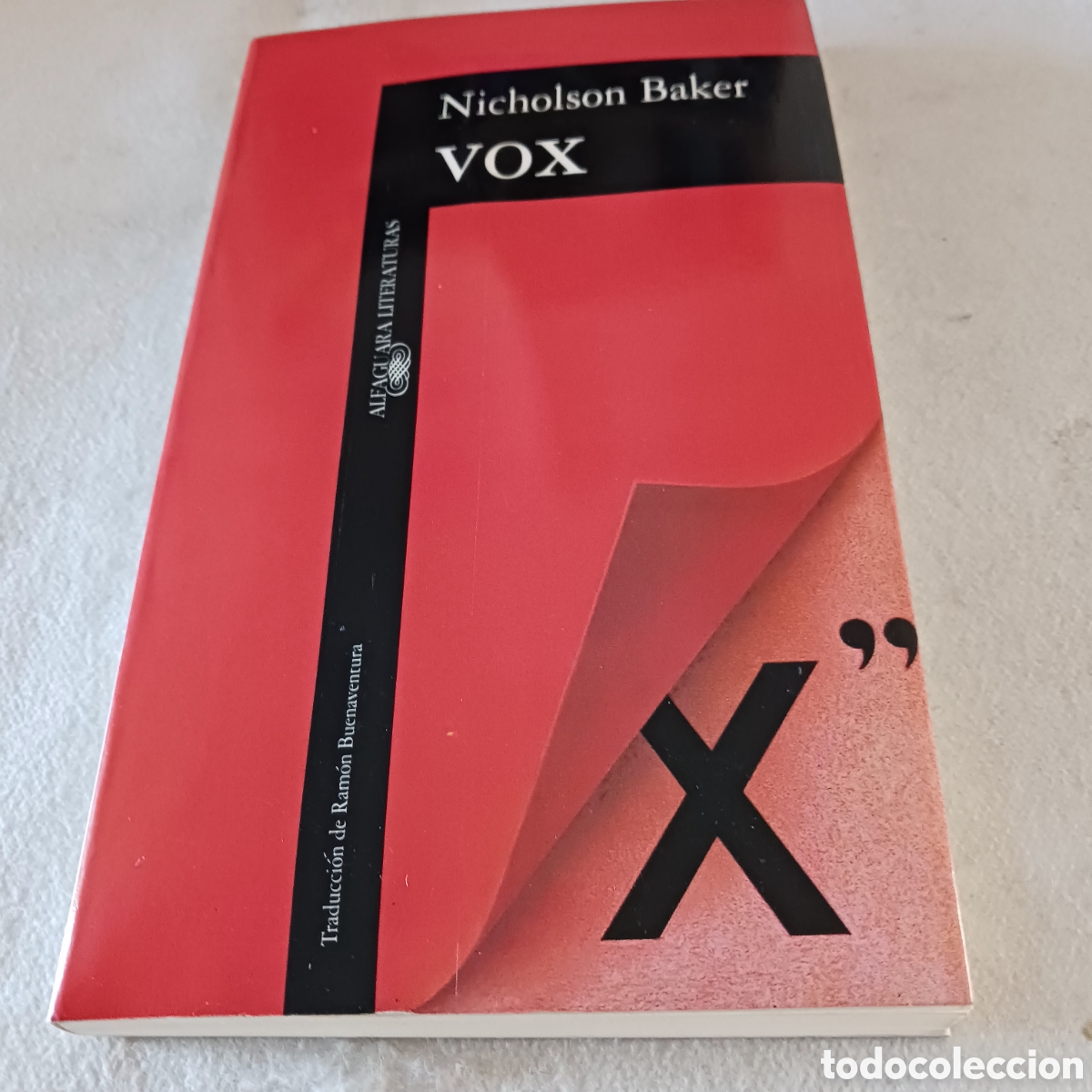 Libros de segunda mano: Vox de Nicholson Baker - Foto 1