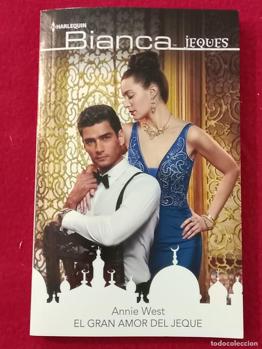 Libros de segunda mano: Colecci&oacute;n Bianca - El Gran Amor del Jeque - Annie West - Edit. H Harlequin Ib&eacute;rica. 2022