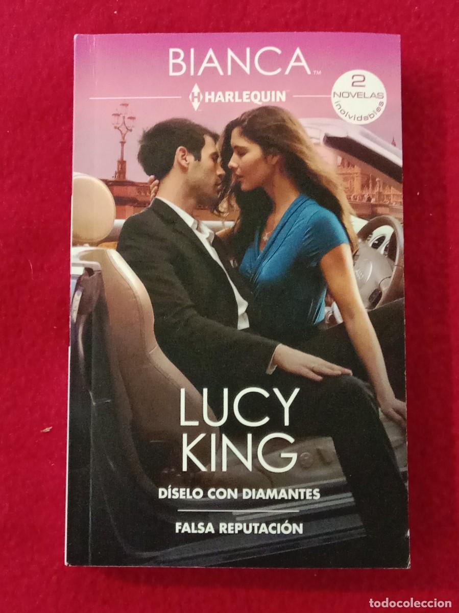 Libros de segunda mano: Colecci&oacute;n Bianca - D&iacute;selo con Diamantes / Falsa Reputaci&oacute;n - Lucy King - Edit. H Harlequin. 2026