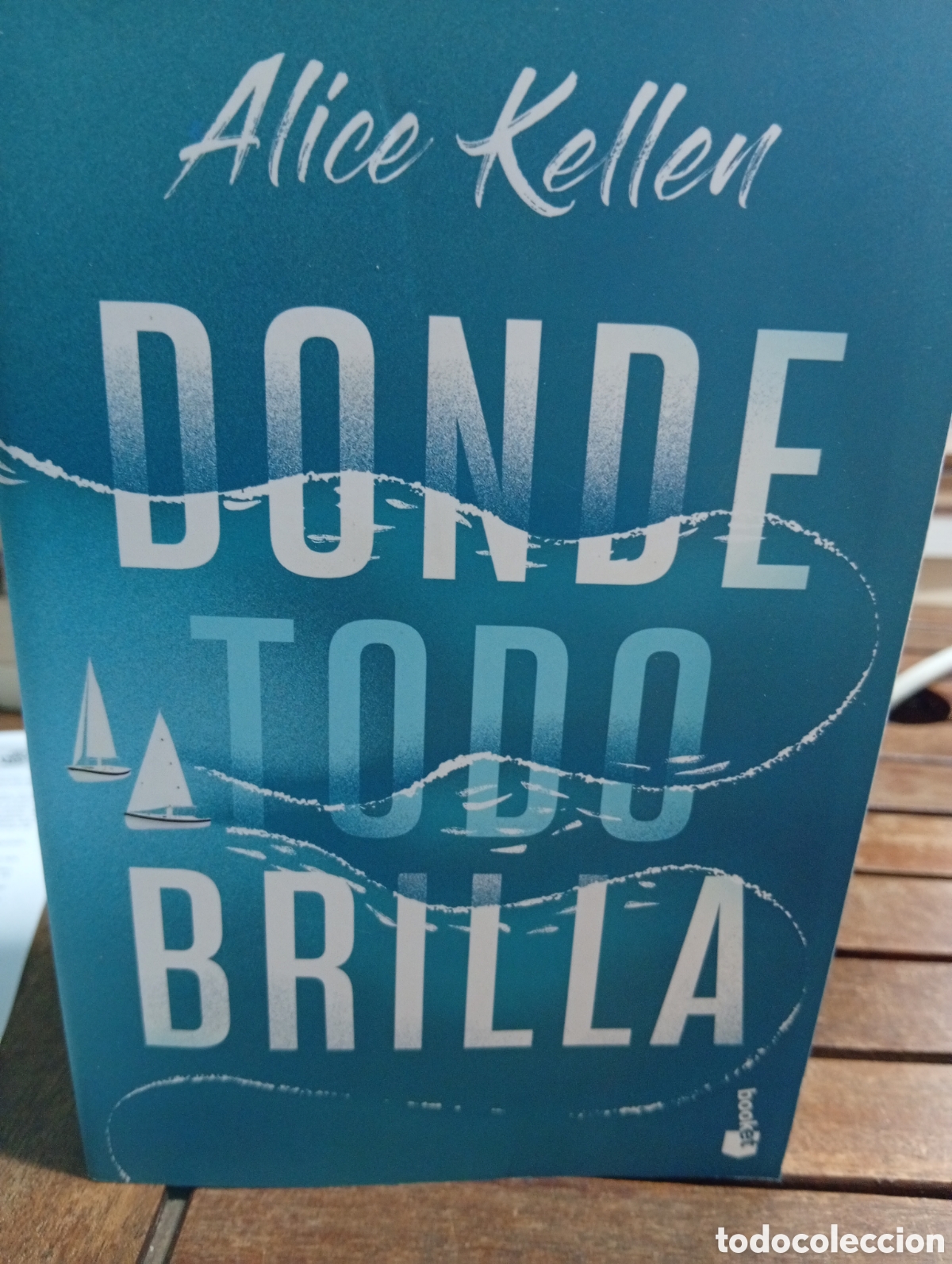 Libros de segunda mano: Donde todo brilla Alice kellen booket