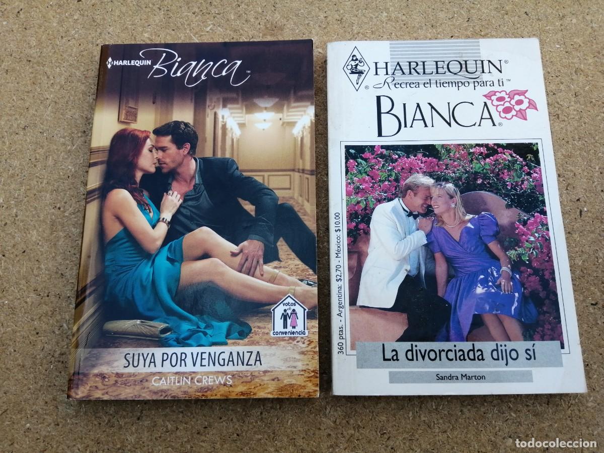 Libros de segunda mano: DOS NOVELAS BIANCA - HARLEQUIN (SUYA POR VENGANZA - LA DIVORCIADA DIJO SI)