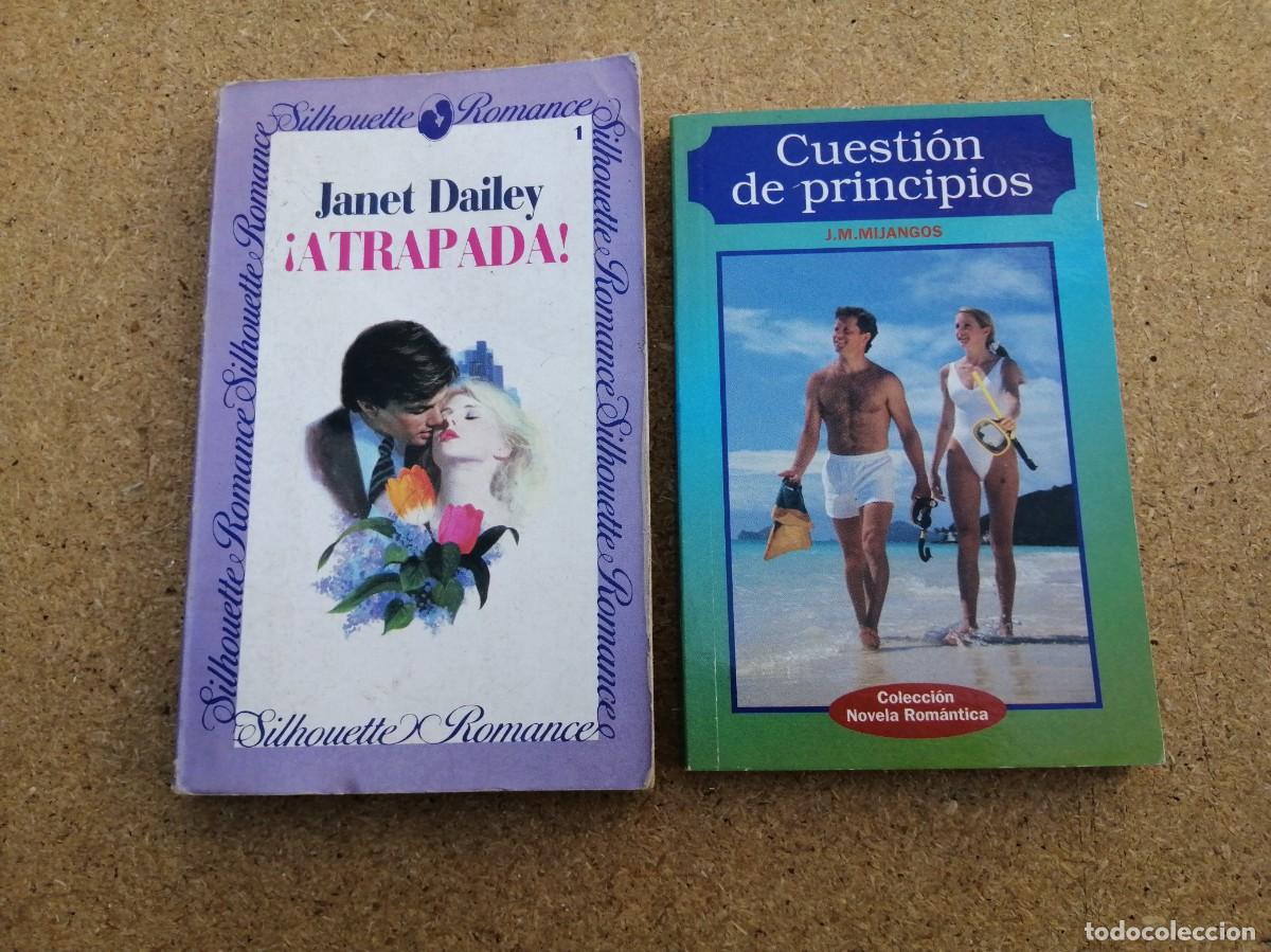 Libros de segunda mano: DOS NOVELAS ROMANTICAS (ATRAPADA - CUESTION DE PRINCIPIOS)