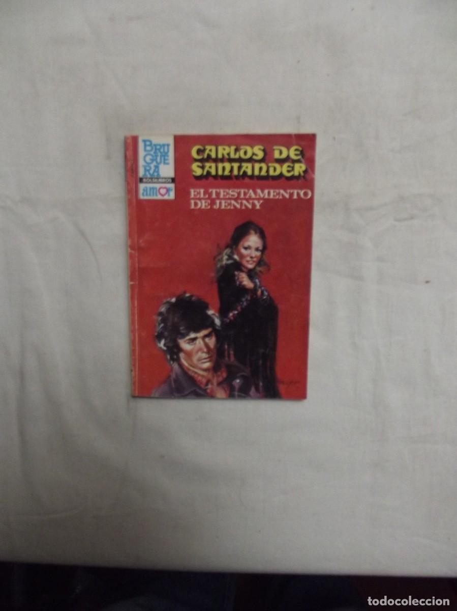 Libros de segunda mano: NOVELA ROMANTICA - EL TESTAMENTO DE JENNY DE CARLOS DE SANTANDER