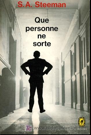Libros de segunda mano: Que personne ne sorte - S.A. Steeman (en franc&eacute;s) - Foto 1