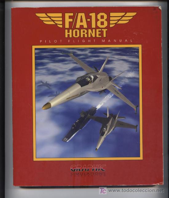 Libros de segunda mano: F/A-18 HORNET.PILOT FLIGHT MANUAL.(En ingl&eacute;s). - Foto 1