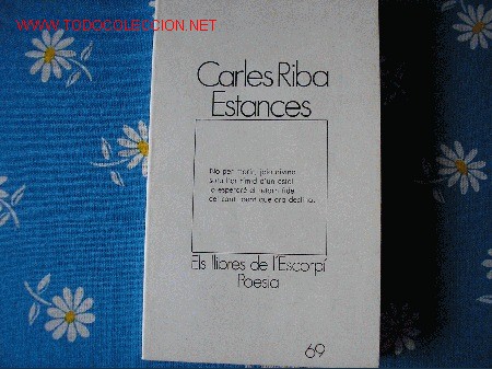 Libros de segunda mano: CARLES RIBA Estances - Foto 1
