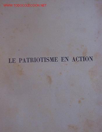 Libros de segunda mano: Le patriotisme en action, en franc&eacute;s - Foto 1