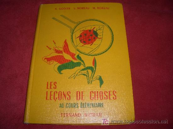 Libros de segunda mano: LES LE&Ccedil;ONS DE CHOSES - Foto 1
