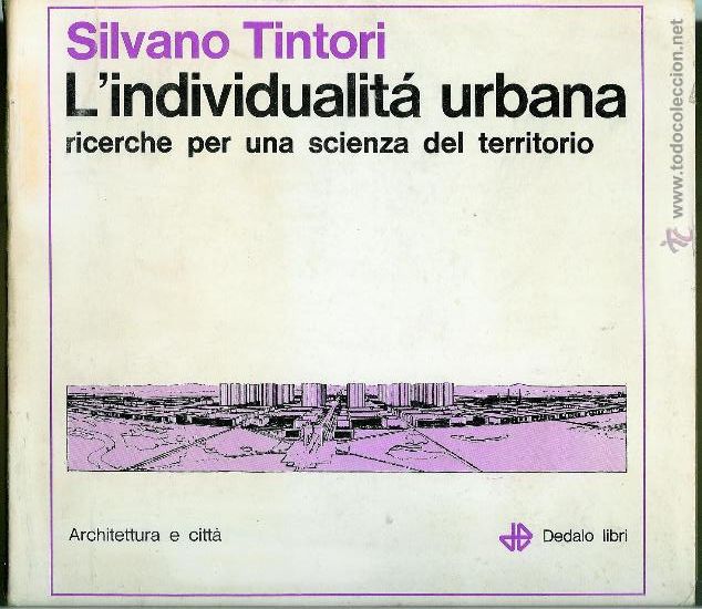 Libros de segunda mano: individualit&aacute; urbana, ricerche per una scienza del territorio, L' (Tintori, Silvano)