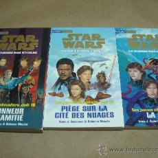 Libros de segunda mano: STAR WARS 3 LIBROS-LA GUERRE DES ETOILES 10,13,14- POCKET JUNIOR AÑO 2000