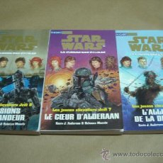Libros de segunda mano: STAR WARS 3 LIBROS-LA GUERRE DES ETOILES Nº 7.8.9-POCKET JUNIOR AÑO 1999