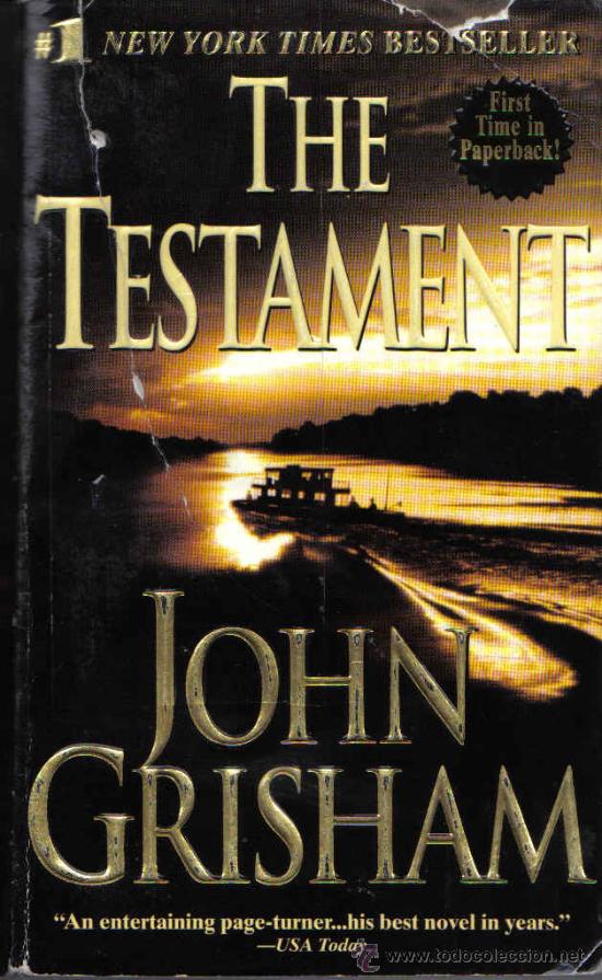 Libros de segunda mano: THE TESTAMENT. JOHN GRISHAM. EDICI&Oacute;N: 2000 - Foto 1