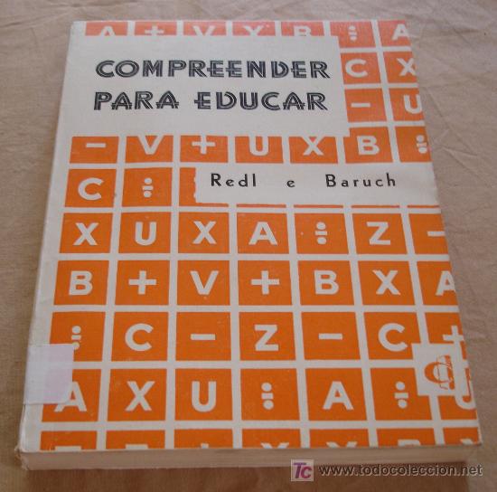 Libros de segunda mano: COMPREENDER PARA EDUCAR - REDL E BARUCH. - Foto 1