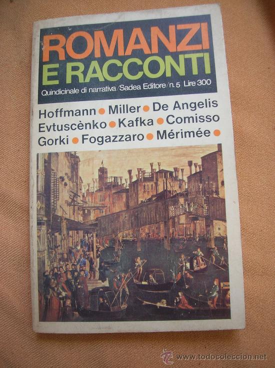 Libros de segunda mano: ROMANZI    E    RACCONTI    -a&ntilde;o 1966 - Foto 1